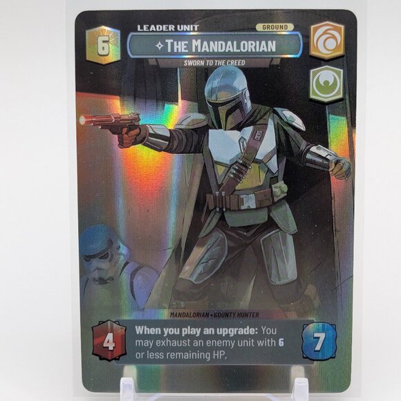 Star Wars Unlimited - The Mandalorian - (Showcase) Foil - SHD 280 NM - Picture 1 of 2